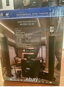 BNW Acoustics SX-90 Home Theater System NEW