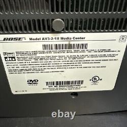 BOSE AV3-2-1 II Media Center Cinemate GSX II Powered Speaker System DVD & More