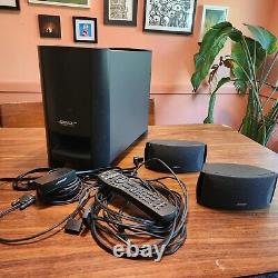 BOSE CineMate Digital Home Theater Speaker System With Remote Tested