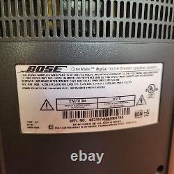 BOSE CineMate Digital Home Theater Speaker System With Remote Tested