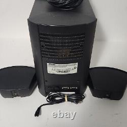 BOSE CineMate Series II Digital Home Theater Speaker System No Remote Tested