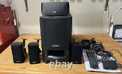 Bose CineMate GS Series II Black Digital Home Audio Theater Speaker System