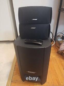 Bose CineMate GS Series II Digital Home Theater System + Remote COMPLETE WORKS