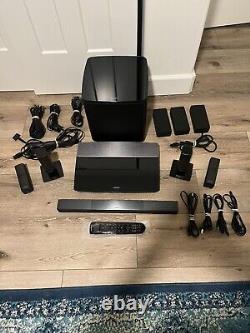 Bose Lifestyle 650 Home Theater System With Omnijewel Speakers + Table Stands
