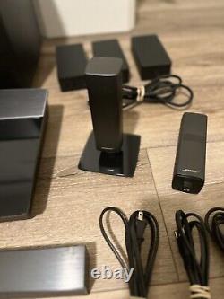 Bose Lifestyle 650 Home Theater System With Omnijewel Speakers + Table Stands