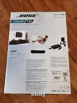 Bose Lifestyle V35 Home Theater System Open Box Never Used Mint + 2 Stands