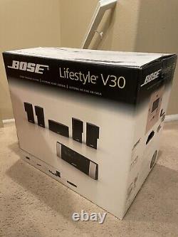 Bose V30 Surround Sound Home Theater System with 4 speaker stands & SL2 Link