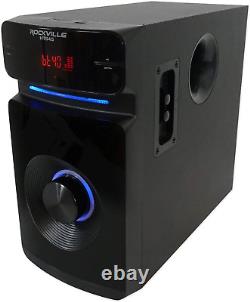 HTS45 800W 5.1 Channel Bluetooth Home Theater Audio System+Subwoofer, Black