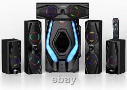 Home Theater Systems Surround Sound Speakers 10 Subwoofer 5.1 Channel TV Audio