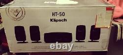 Klipsch HT-50 Home Theater Speaker System 4-Satellites 1- Center Channel