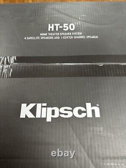 Klipsch Home Theater Surround Sound 5.0 System HT50 Black BRAND NEW