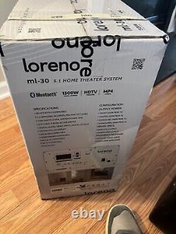 Loreno Home Theater System! New in Box! Ml-30. 5.1 System. HDTV Theater