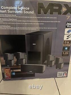 MRX Complete 6 piece Smart Surround Sound Home Theater System MSRP $2,999