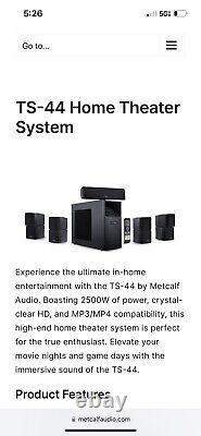 Metcalf Audio TS-44 Home Theater System