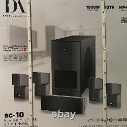 NEW Danon Acoustics SC-10 Platinum Series 5.1 HD Home Theater System
