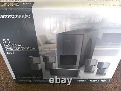 NEW Open Box, Kamron Audio KA-9 5.1 HD/ Home Theater Surround Sound System
