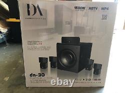 NIB Danon Acoustics DN-30 Platinum Series 5.1 HD Home Theater System