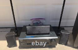 Onkyo 5.1 Home Theater Surround Sound System HT-R340 receiver SKF-350F speakers