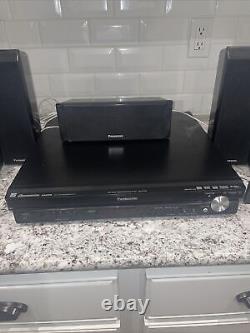 Panasonic SA-PT753 5-Disc CD/DVD Player 5.1 Home Theater System With Transmitter