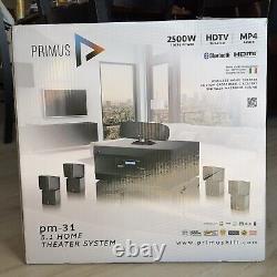 Primus pm-31 5.1 2500W Home Theater Sound System withSubwoofer, Surround Speakers