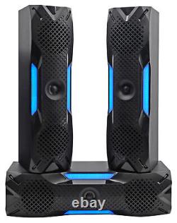 Rockville HTS56 1000w 5.1 Channel Bluetooth Home Theater/Karaoke System+JBL Mics