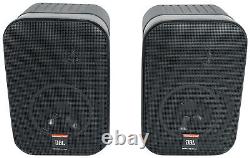 Rockville Home Theater Bluetooth Receiver Amplifier+(2) JBL Black 5.25 Speakers