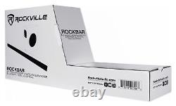 Rockville ROCKBAR 40 400w Bluetooth Home Theater Soundbar System withWireless Sub