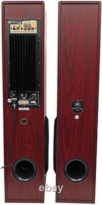 Rockville TM80C Bluetooth Home Theater Tower Speaker System+(2) 8 Subwoofers
