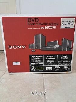 Sony Bravia DAV-HDX275 5.1 Channel Home Theater System NEW OPEN BOX NO REMOTE