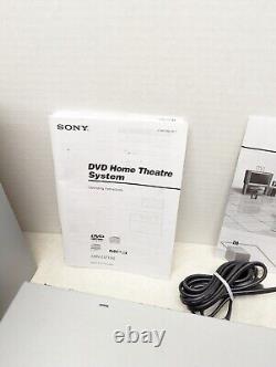 Sony Tuner Digital Amp DAV-DZ100 5.1 Home Theater System CD/DVD With Remote NEEDS