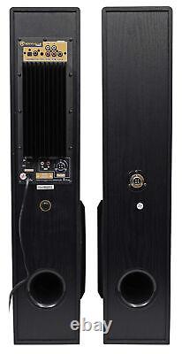 Tower Speaker Home Theater System+8 Sub For LG UK6090PUA Television TV-Black