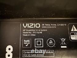 VIZIO ELEVATE P514A-H6 5.1.4 Home Theater System Soundbar With Remote & Pwr Cord