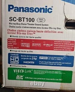 Vintage Panasonic Home Theater System Blu-Ray Disc SC-BT100 Brand NEW CONDITION