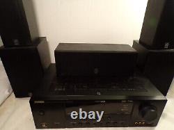 Yamaha Cinema DSP HTR-6030 Home Theater System Includes 5 Speakers, 5.1 Channel