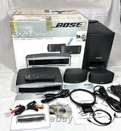 BOSE AV3-2-1 II Centre multimédia avec système de haut-parleurs alimentés PS3-2-1 II, testé avec télécommande