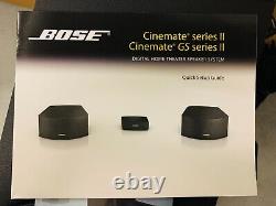 Système de Haut-Parleurs Home Cinéma Bose CineMate GS Série II