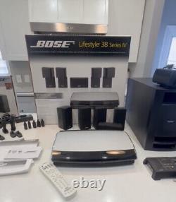 Système de cinéma maison DVD Bose Lifestyle 38 Series IV avec HDMI et ensemble de boîte SL2! SUPER