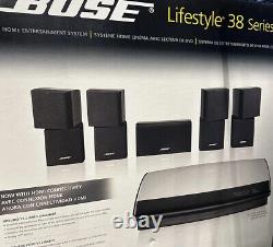 Système de cinéma maison DVD Bose Lifestyle 38 Series IV avec HDMI et ensemble de boîte SL2! SUPER