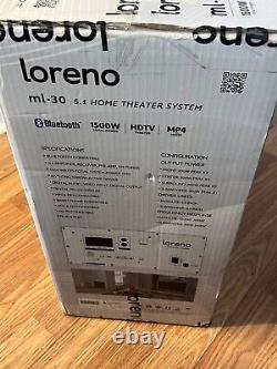 Système de cinéma maison Loreno ! Neuf dans la boîte ! Système 5.1 ML-30. Cinéma maison HDTV