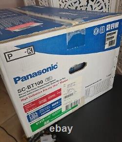 Système de cinéma maison Panasonic vintage avec lecteur Blu-Ray SC-BT100 en état neuf de marque.