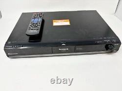 Système de cinéma maison avec lecteur DVD à 5 disques, télécommande et 3 haut-parleurs PANASONIC SA-PT670