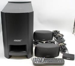 Système de cinéma maison numérique Bose CineMate Series I avec haut-parleurs, télécommande et câbles en ensemble