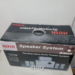 Système de haut-parleurs AVIA HD-DHT620 pour système de cinéma maison avec caisson de basses