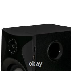 Système de haut-parleurs Bluetooth 5.1 Acoustic Audio avec sous-lumière et ensemble home cinéma FM