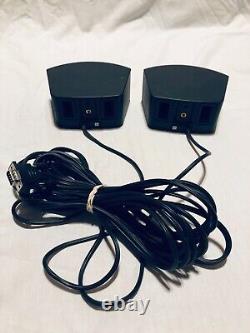 Système de haut-parleurs de cinéma maison numérique Bose CineMate GS Series II avec télécommande et cordons