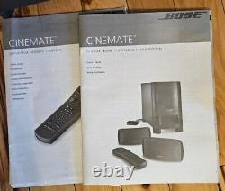 Système de haut-parleurs de cinéma maison numérique Bose CineMate avec module d'interface + télécommande
