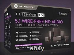 Système de haut-parleurs de cinéma maison sans fil Enclave Audio CineHome HD 5.1 EA-100