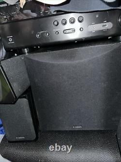 Système de haut-parleurs home cinéma Yamaha NS-SW40 + RXV379 5.1 Surround Sound Channel