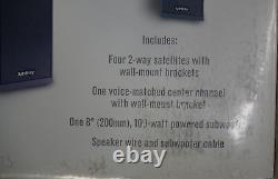 Système de haut-parleurs pour home cinéma Infinity TSS-500CH, couleur Charcoal, CIB, à peine utilisé